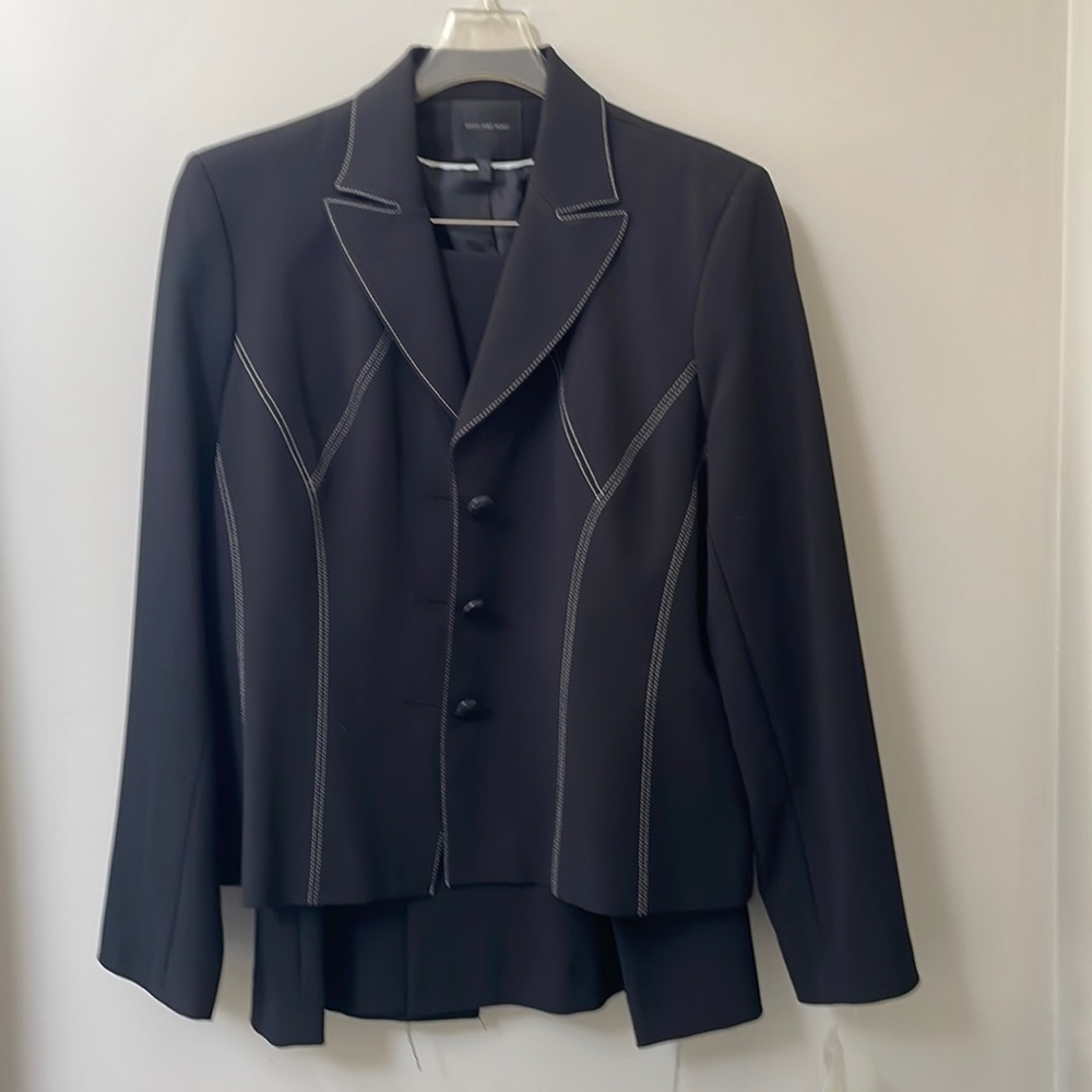 Black two piece suit